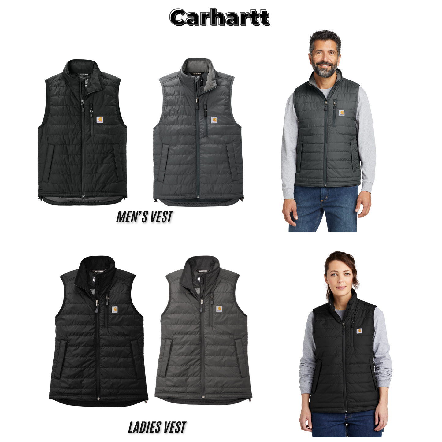 Adult & Ladies - Carhartt Gilliam Vest (Urbandale Football)