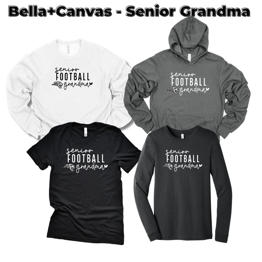 Senior Grandma - Bella + Canvas Apparel - (Centennial Jaguar Football)