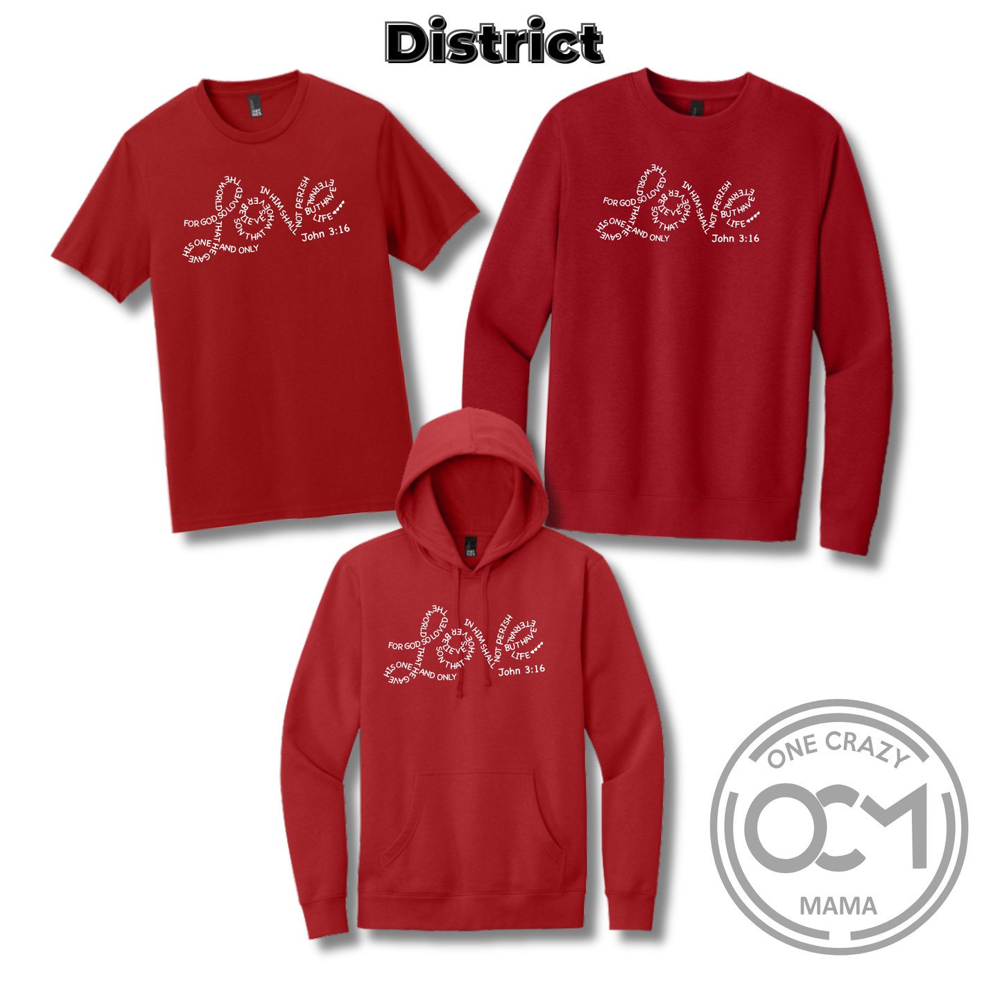 Adult - Premium Tee, Crewneck or Hoodie (Love)