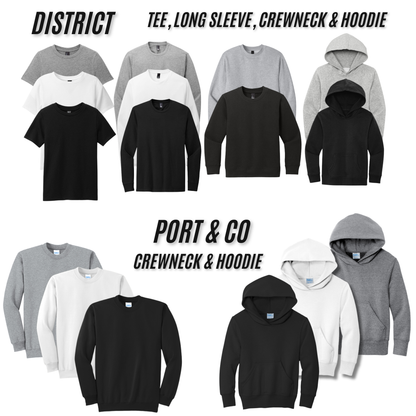 Youth - Custom Word + Stars (Custom Apparel)