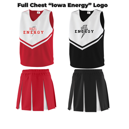 Girls - Cheerleading Outfit (Iowa Energy Baseball)