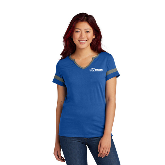 Ladies - Halftime V-Notch Tee (Ankeny Generals Baseball)