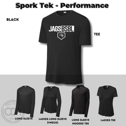 Adult & Ladies - Multiple Performance Tees (Centennal Jaguars Baseball)