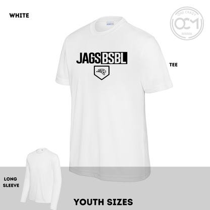 Youth - Multiple Performance Tees- (Centennial Jaguar Baseball)