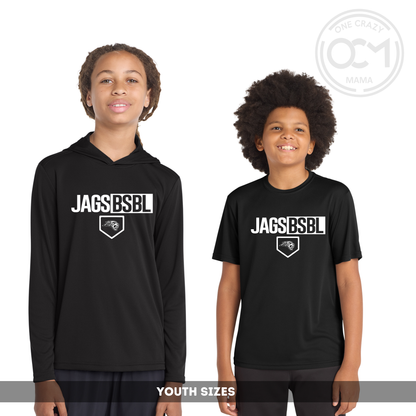 Youth - Multiple Performance Tees- (Centennial Jaguar Baseball)