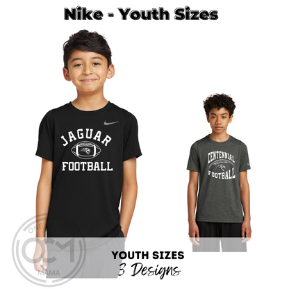 Youth - Nike Performance Tees (Centennial Jaguar Football)