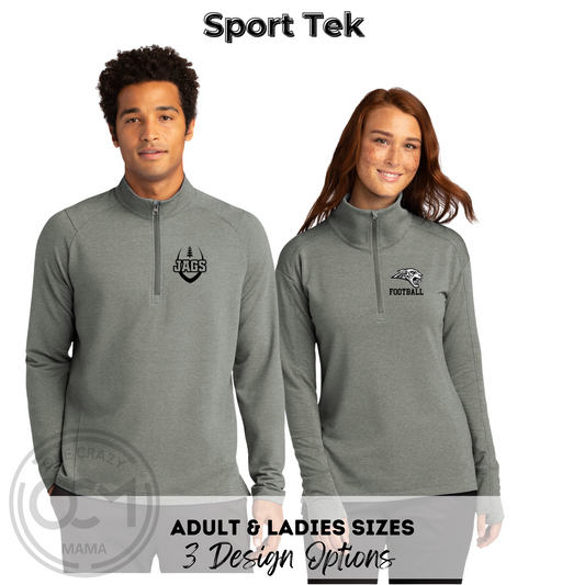Adult & Ladies - Sport Tek Flex Fleece 1/4 Zip (Centennial Jaguar Football)