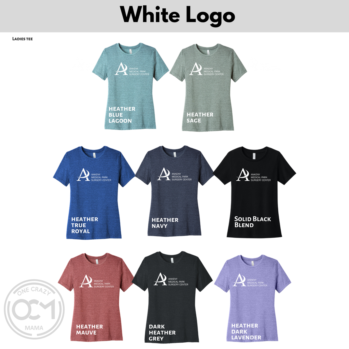 Bella+Canvas - Ladies Relaxed Tee (Ankeny Medical Park)
