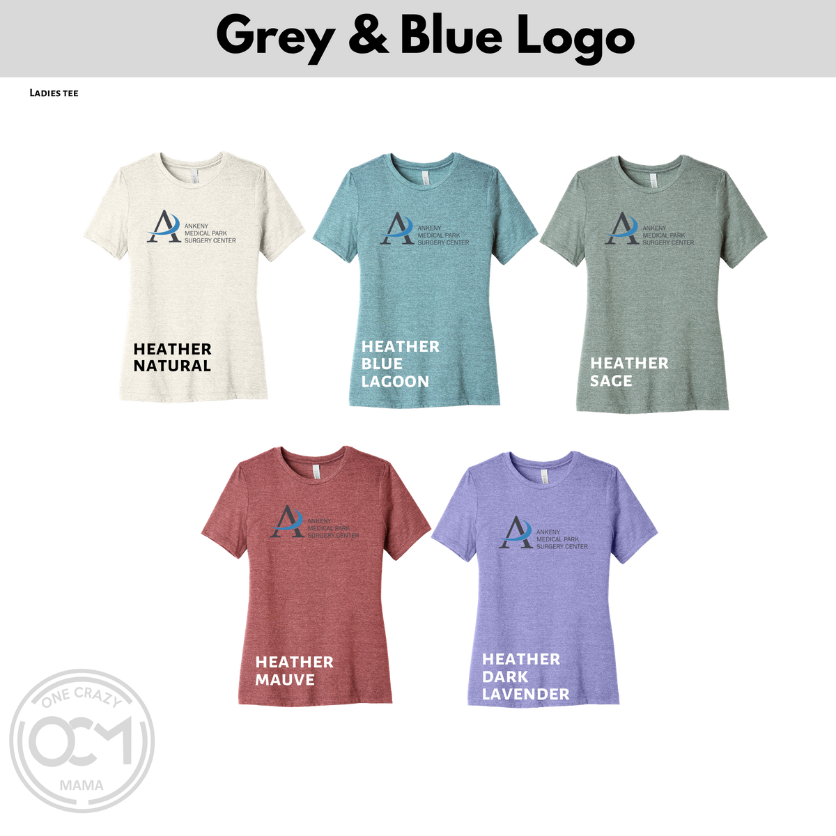 Bella+Canvas - Ladies Relaxed Tee (Ankeny Medical Park)