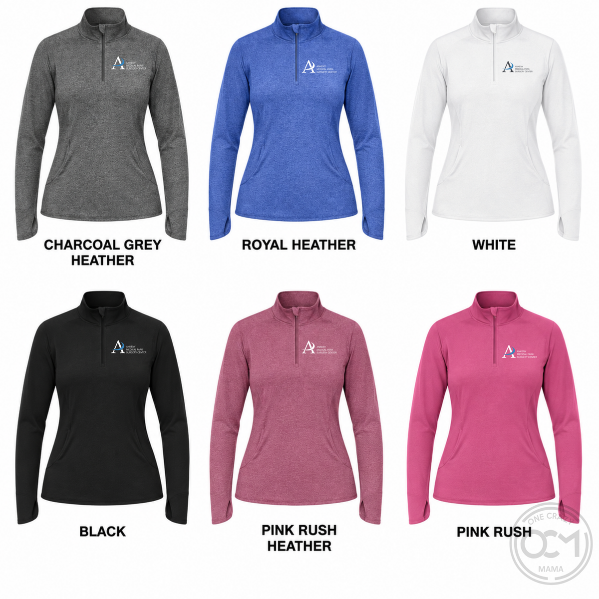 Sport Tek - Ladies Stretch 1/2-Zip Pullover (Ankeny Medical Park)