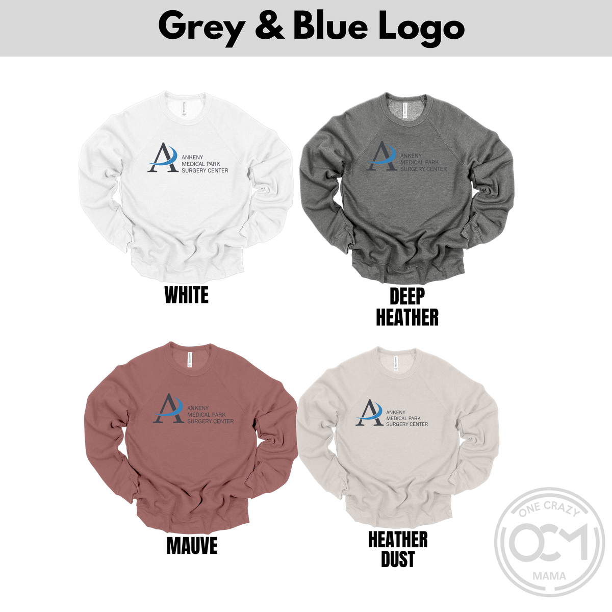 Bella+Canvas - Unisex Crewneck Sweatshirt - (Ankeny Medical Park)