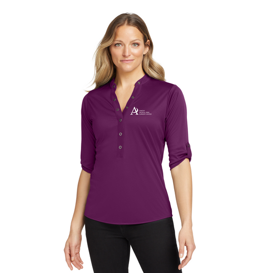 Ladies - OGIO - Ladies Crush Henley (Ankeny Medical Park)