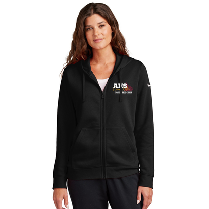 Nike - Ladies Full Zip Hoodie - (Ankeny Hawks Basketball Cheer)