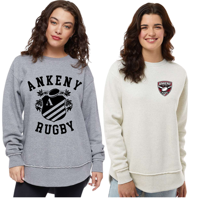 Ladies  - Fleece Crewneck Sweatshirt (Ankeny Rugby)