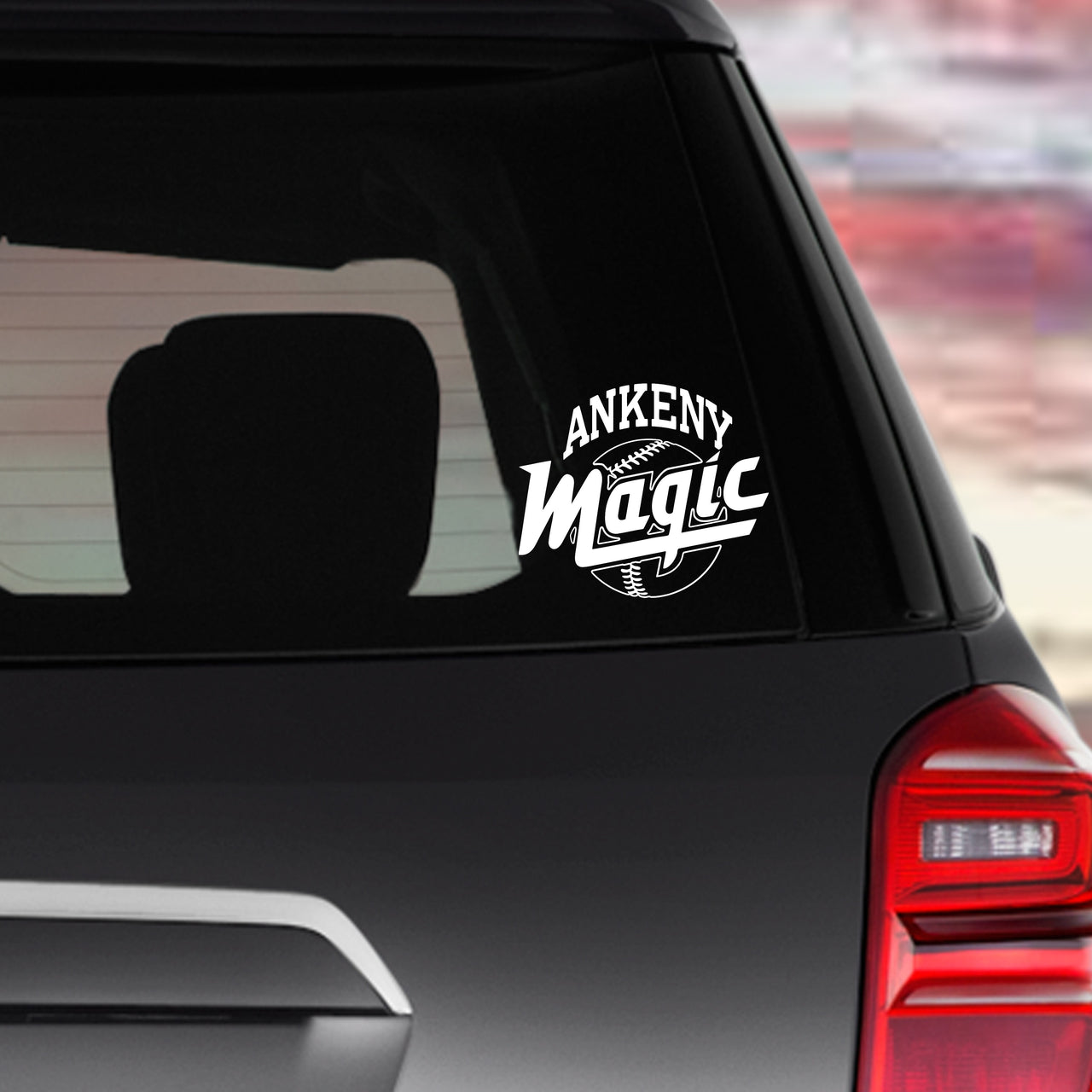 Car Decal  - (Ankeny Magic Baseball)