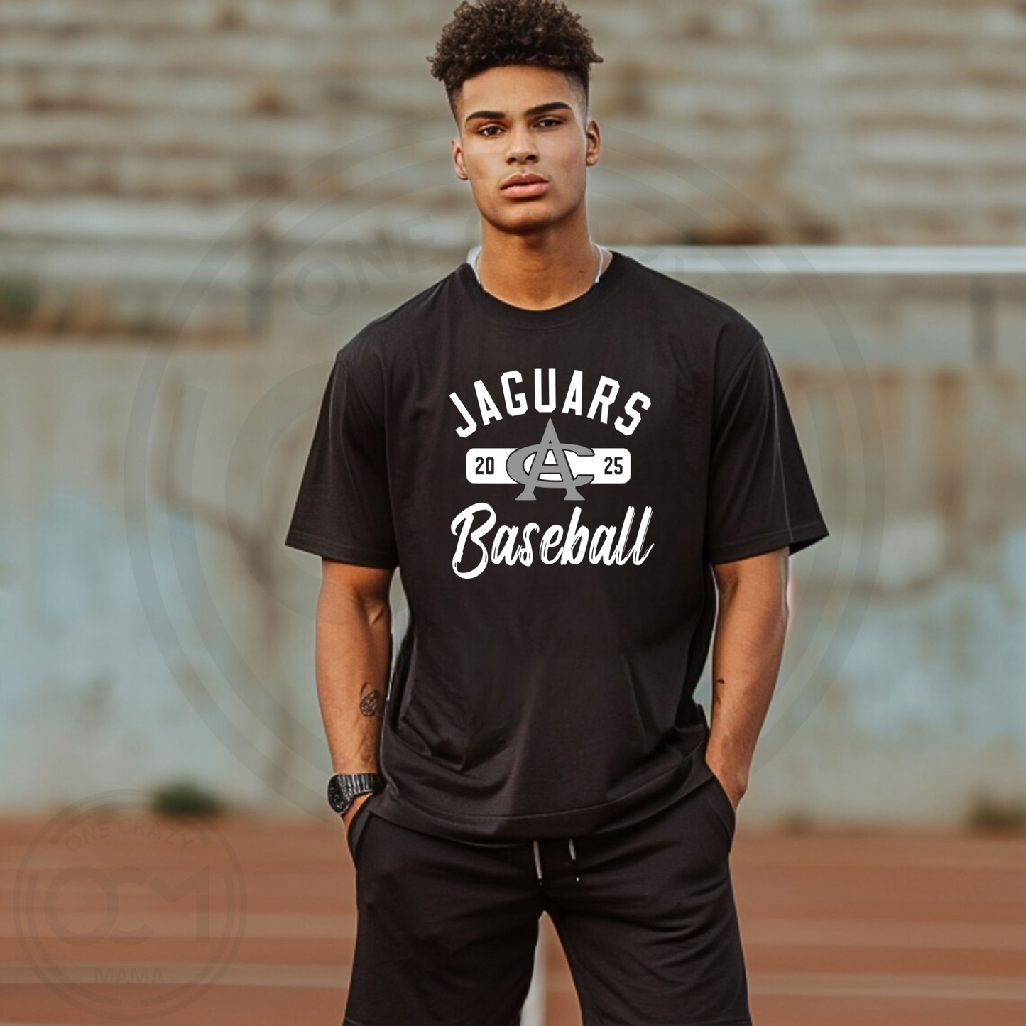 Adult & Youth - Next Level or Bella+ Canvas Tee - (Centennial Jaguar Baseball)