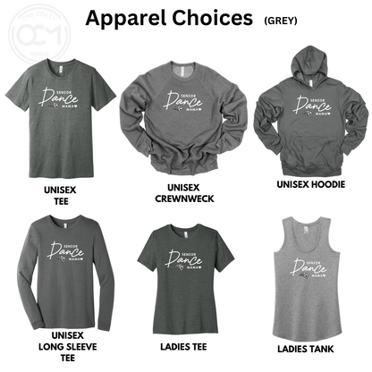 Adult - 6 Apparel Options  - (Centennial Jaguar Senior Dance)