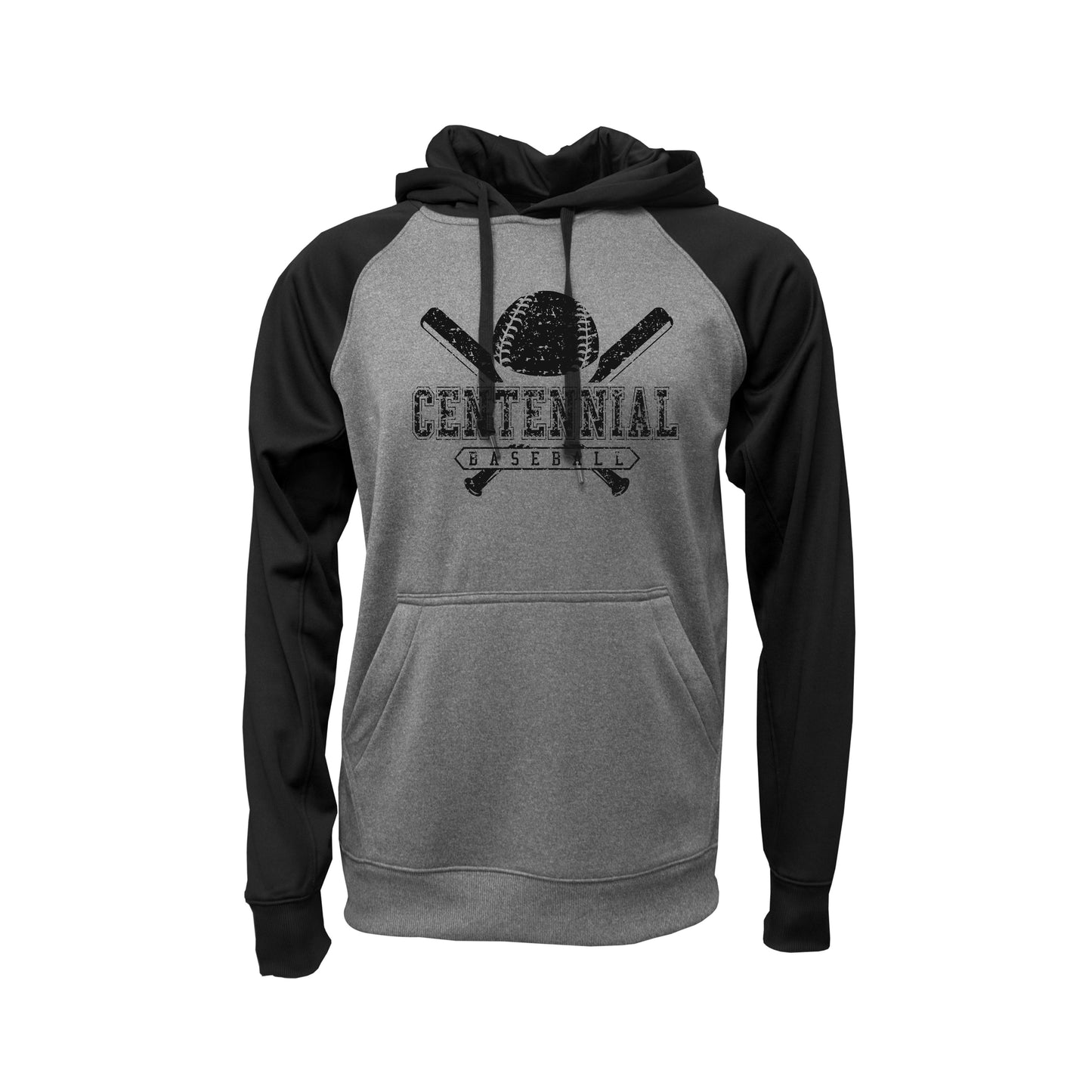 Adult & Youth - Raglan Hooded Performance Fleece (ACHS Baseball 2024)