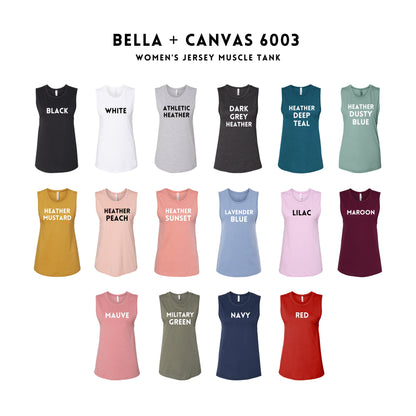 Ladies - Bella Jersey Muscle Tank - (Ankeny Real Estate Group)