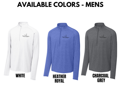 Ladies & Mens- Stretch 1/4-Zip Pullover (Heart of Ankeny)