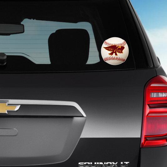 Vinyl Decal - (Ankeny Hawks Baseball)