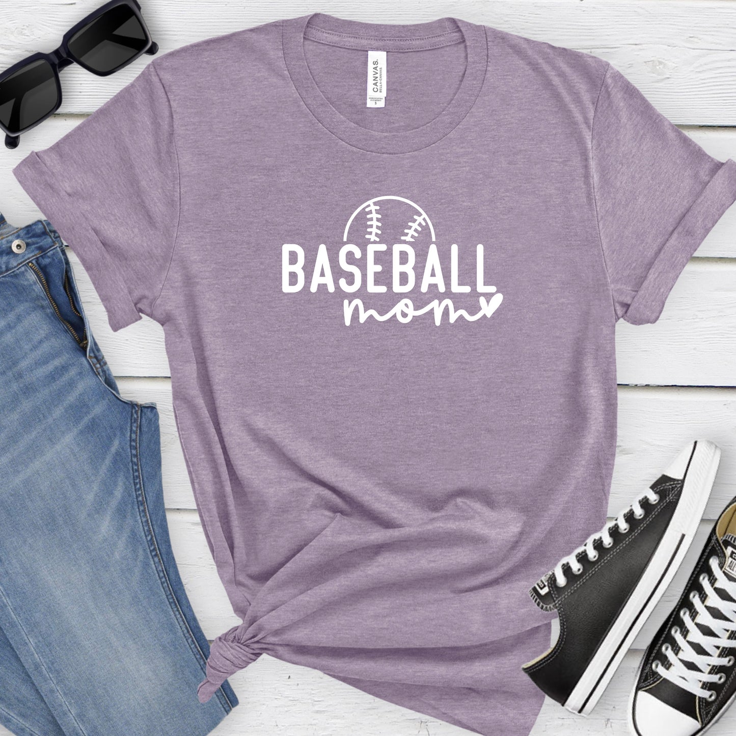 Adult - Bella Unisex Tee ($12 Tee - Baseball Mom)