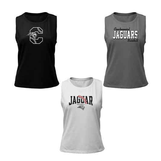 Ladies - Soft-Tek High Low Tank (ACHS Baseball 2024)