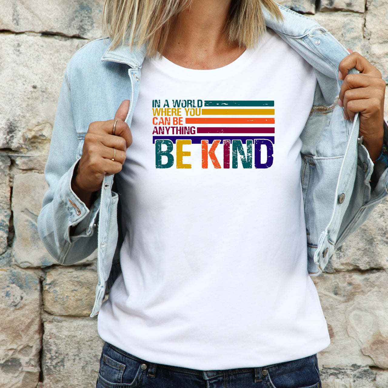 Be Kind (6 Apparel Options) - Bella & District Brands