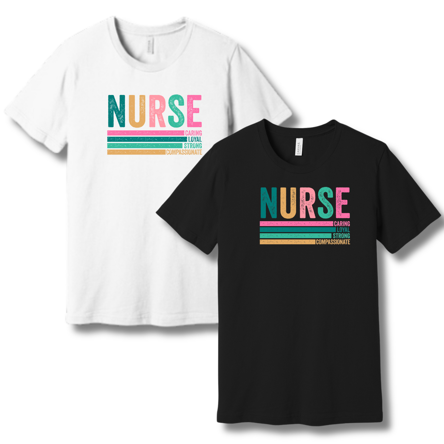 Adult - (5 Bella + Canvas Apparel Options) - (Nurse Collection)