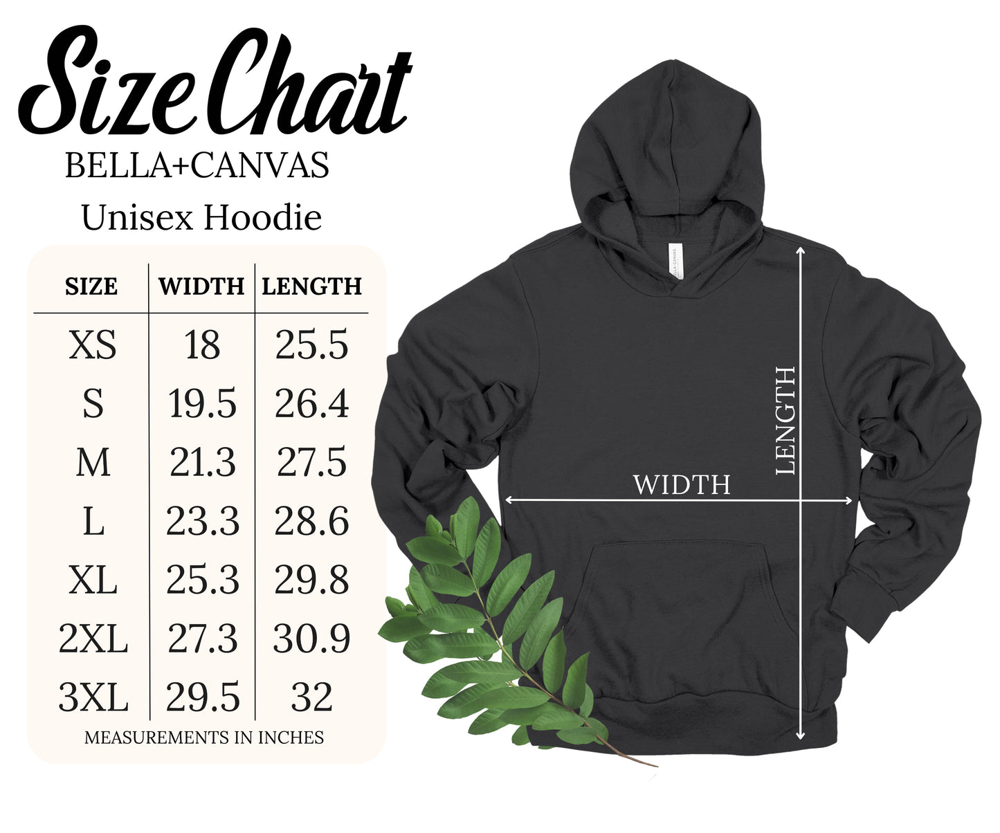 Unisex - Bella Hoodie - (Summit)