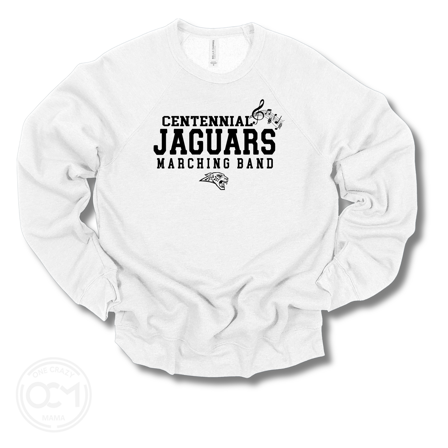 Adult - (6 Bella Apparel Choices) (Centennial Jaguar Marching Band)