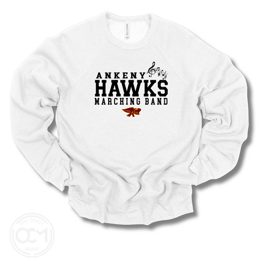 Adult - (6 Bella Apparel Choices) (Ankeny Hawks Marching Band)