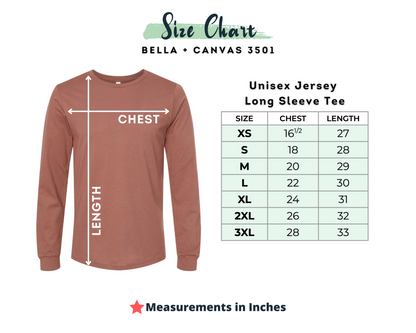 Unisex Long Sleeve Tee (Heart of Ankeny)