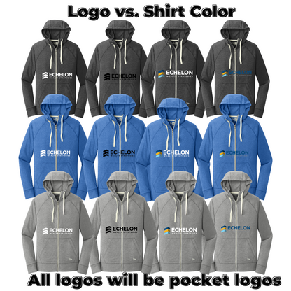 New Era - Sueded Full Zip Hoodie (Echelon)