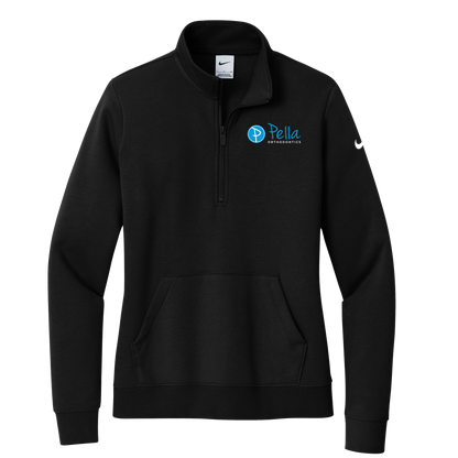 Nike - Ladies Club Fleece 1/2 Zip (Pella Orthodontics)