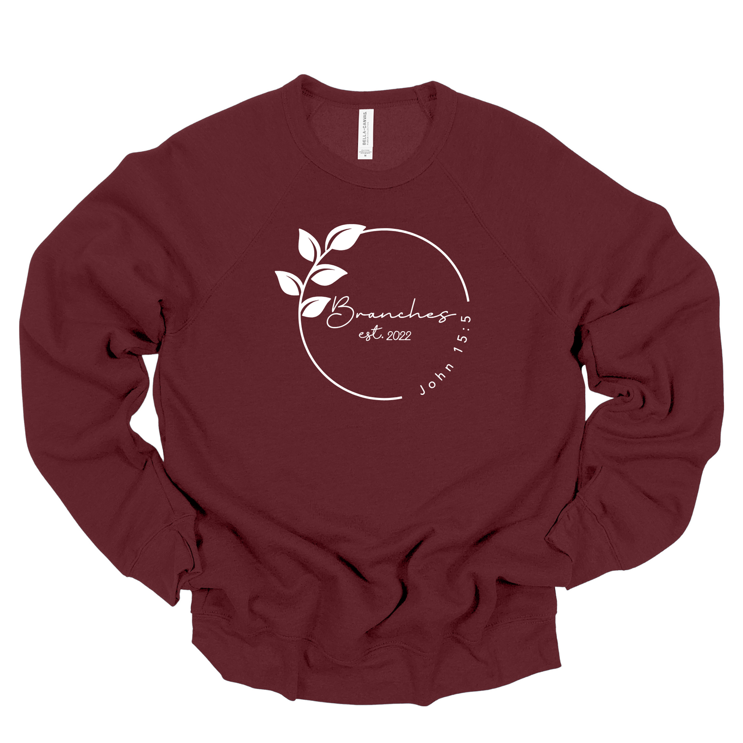 Bella + Canvas - Adult & Youth Unisex Crewneck Sweatshirt (Branches)