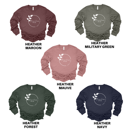 Bella + Canvas  - Adult & Youth Unisex Long Sleeve Tee (Branches)