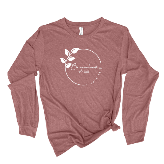 Bella + Canvas  - Adult & Youth Unisex Long Sleeve Tee (Branches)