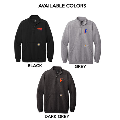 Adult - Carhartt Midweight 1/4 Zip Sweatshirt- (Force Softball)