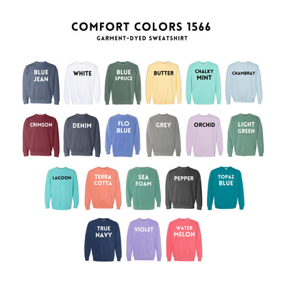 Adult - Comfort Colors Unisex Ring Spun Crewneck Sweatshirt - (Ankeny Real Estate Group)