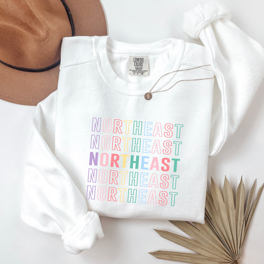 Comfort Colors - Crewneck Sweatshirt (NE Elementary Staff)