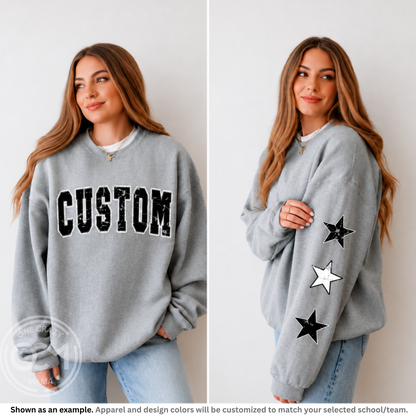 CUSTOM | Word + Stars Apparel
