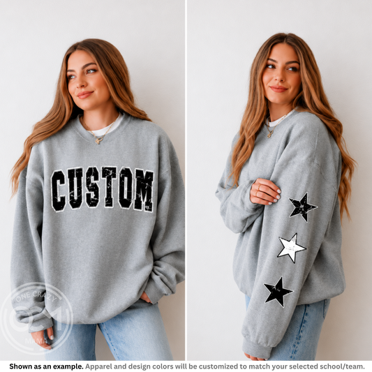 CUSTOM | Word + Stars Apparel