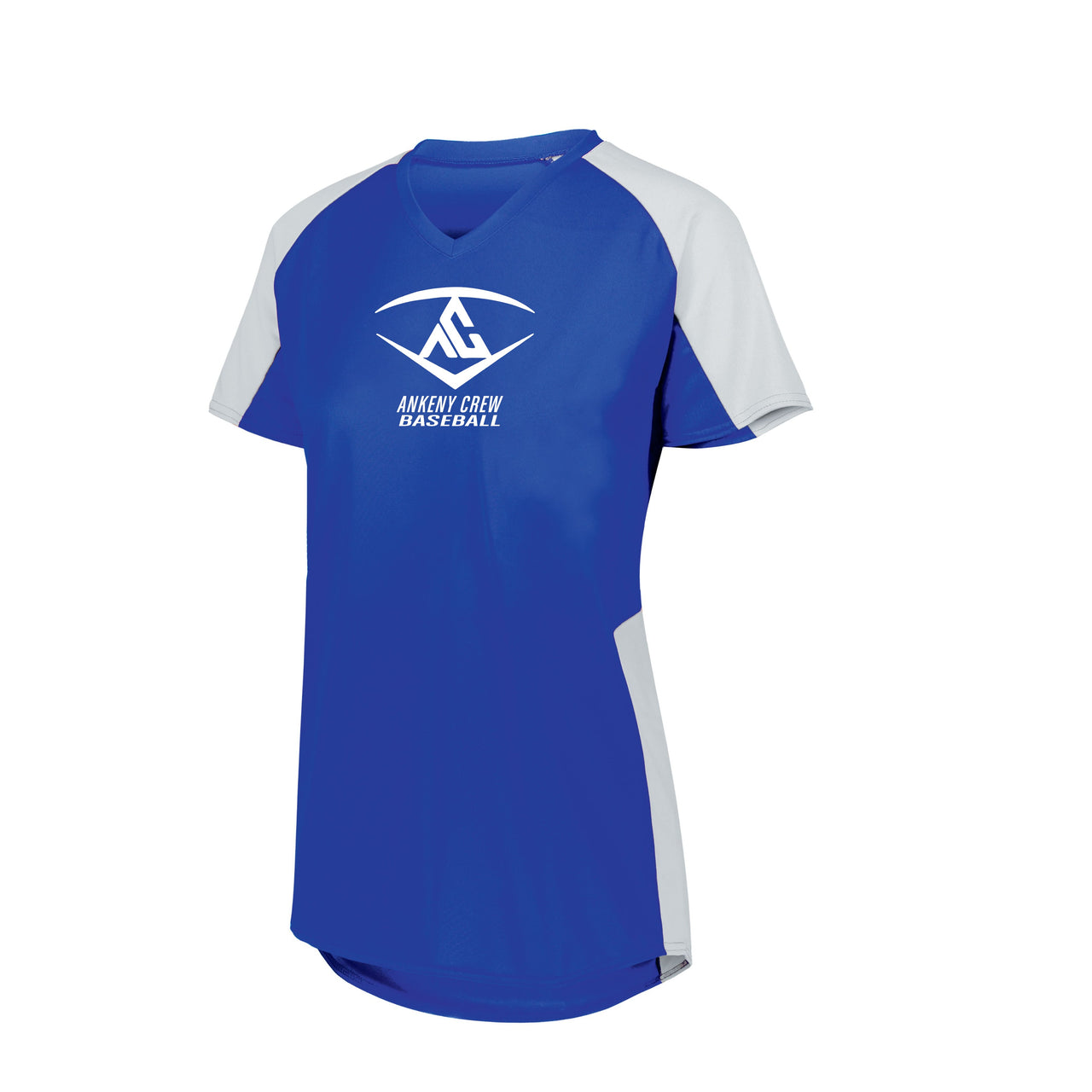 Ladies -Cutter Polyester Jersey - (Ankeny Crew Baseball)
