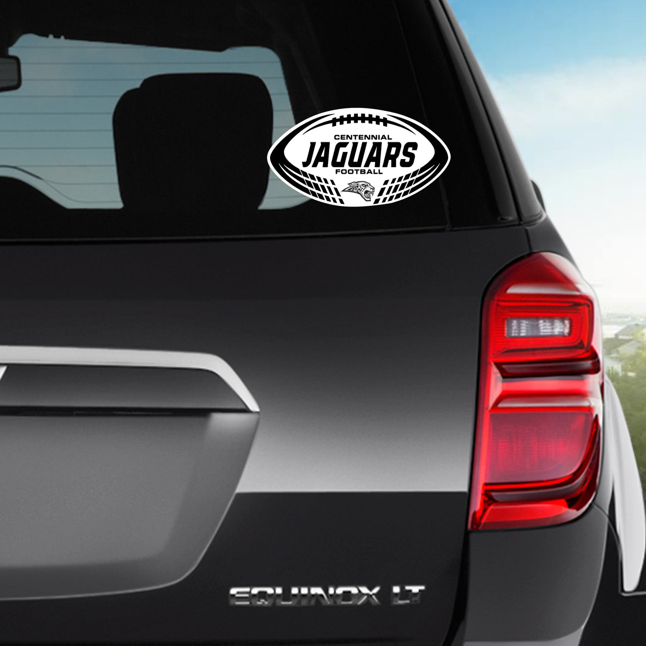 Car Decal - (Centennial Jaguar Football)