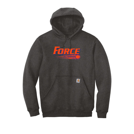 Adult - Carhartt Midweight Hooded Sweatshirt + Tall Sizes- (Force Softball)