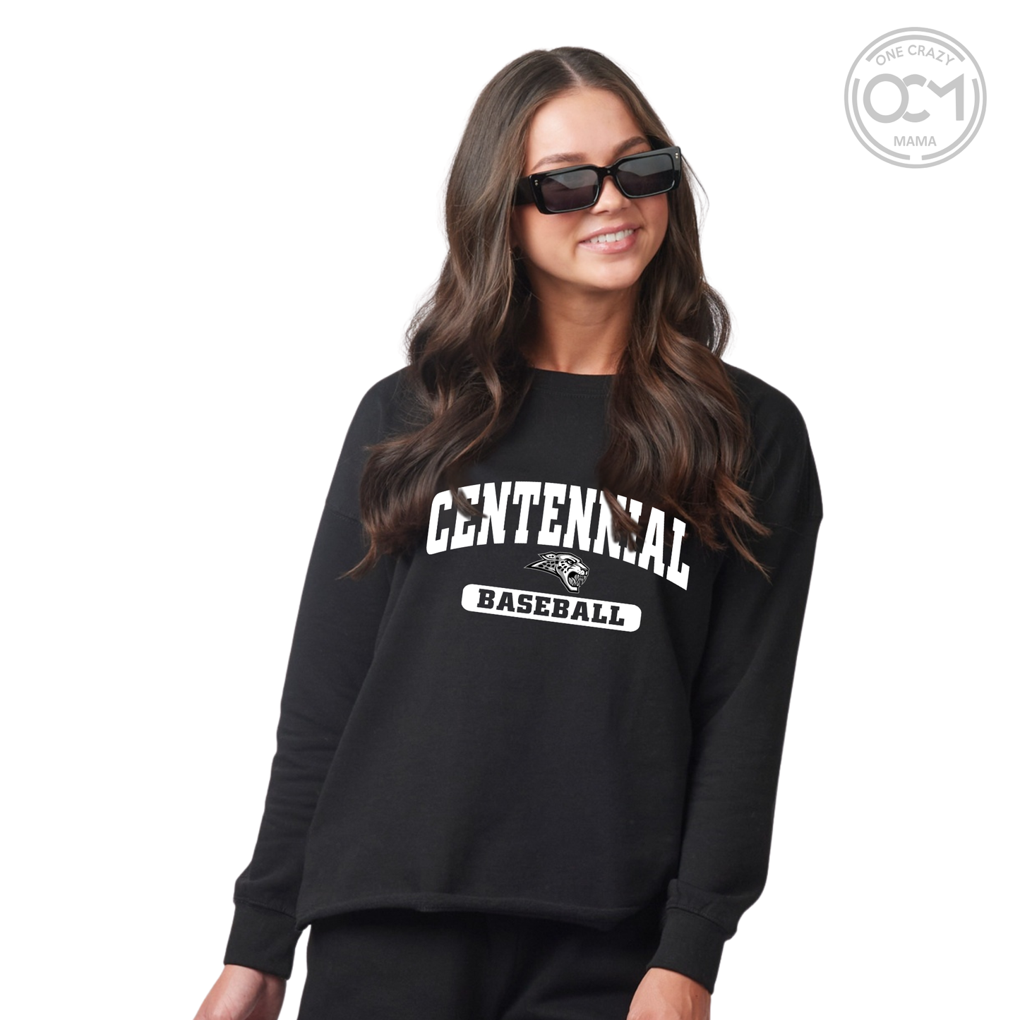 Ladies - Beach Fleece Crewneck (Centennial Baseball 2026)