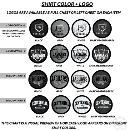 Adult & Youth - Crewneck & Hooded Sweatshirts (Centennial Baseball 2026)