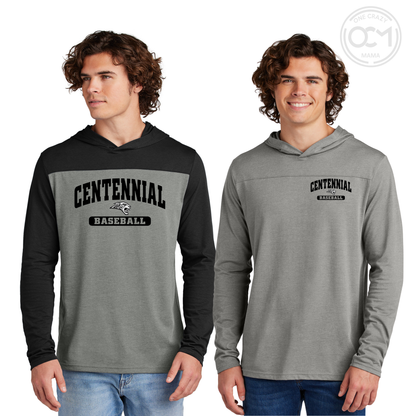 Adult - Halftime Long Sleeve Hooded Tee (Centennial Baseball 2026)