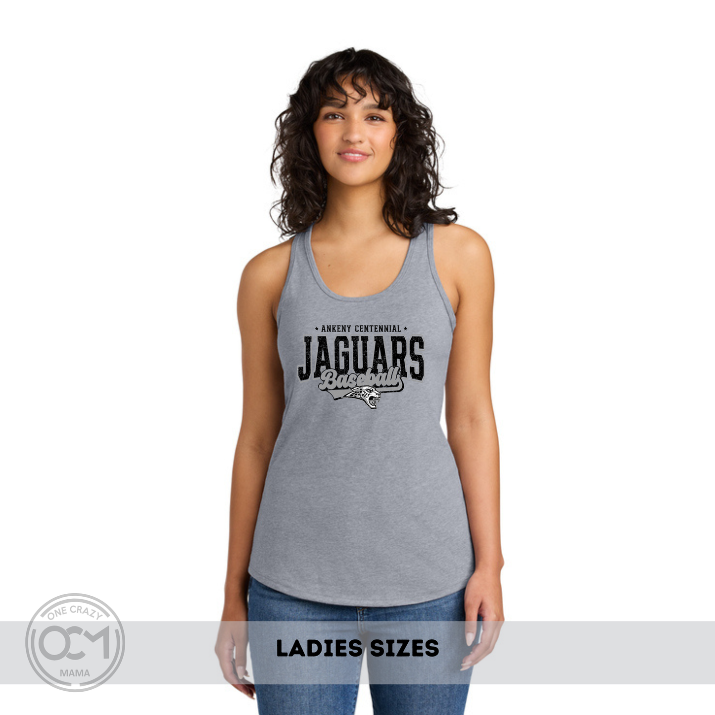 Ladies - Racerback Tank (Centennial Baseball 2026)